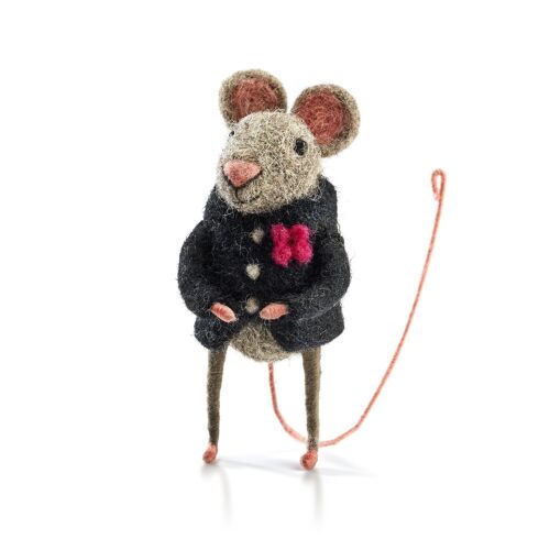 Felt Groom Mouse - by Sew Heart Felt