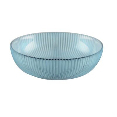 TURQUOISE ROUND CUP 20.5CM