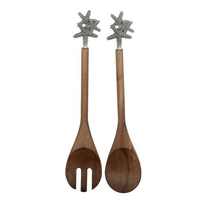 STARFISH SALAD SERVERS