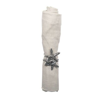 STARFISH NAPKIN RING - SET OF 4