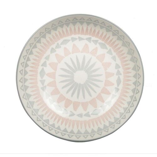 Assiette creuse rose - coachella