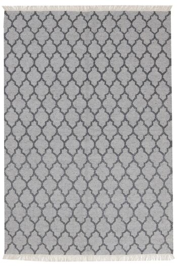 Tapis Loft Baroque Béton Gris 350 x 250 cm 2