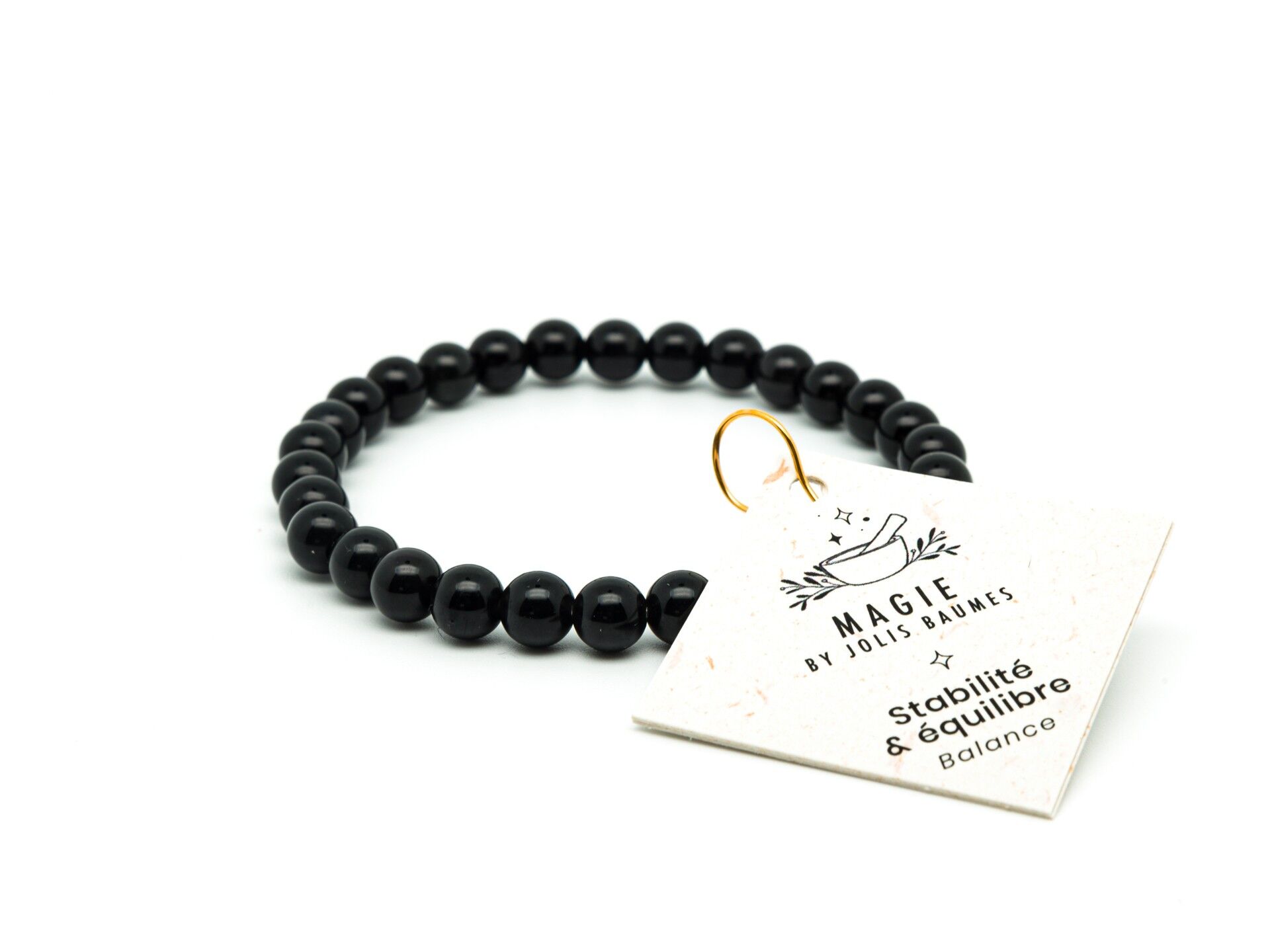 Bracelet Equilibre Obsidienne