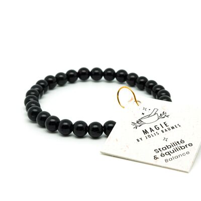 Bracelet Equilibre Obsidienne