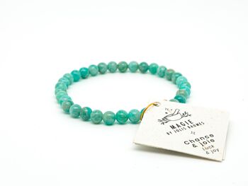 Bracelet Chance & Joie Amazonite - Printemps 2024 1