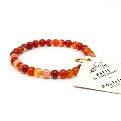 Carnelian Decision Bracelet