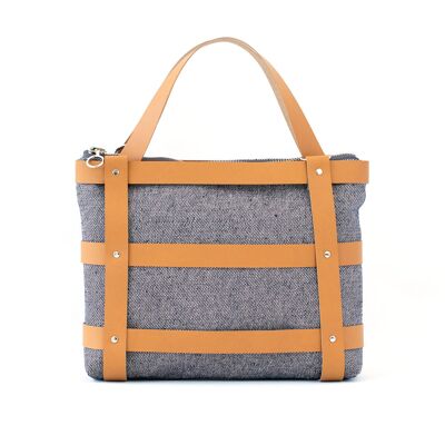 TAN DENIM OTTO BAG