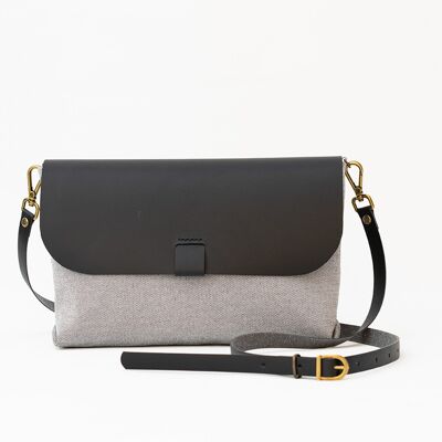 KALLA BLACK CROSSBODY BAG