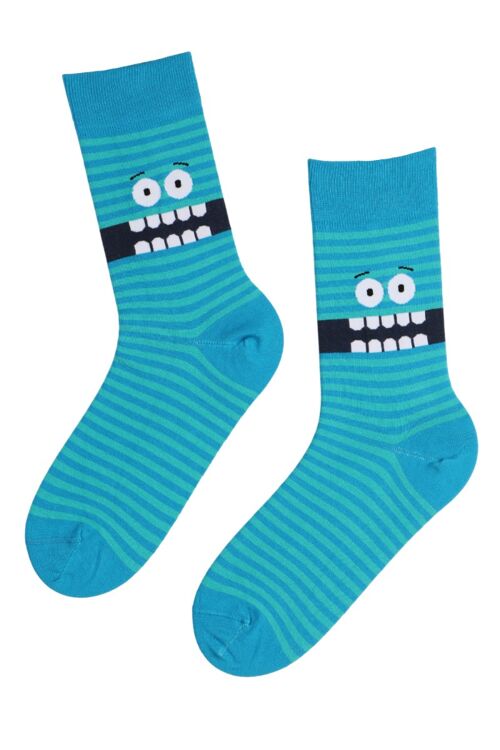 HEY YOU striped cotton socks for men 9-11