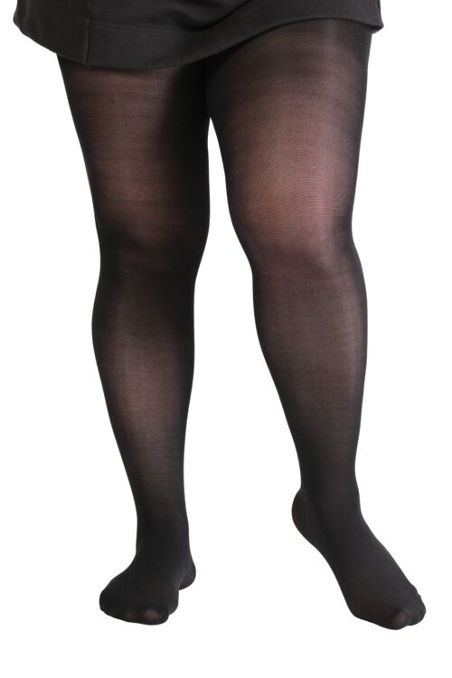 OPAQUE plus size black tights for women