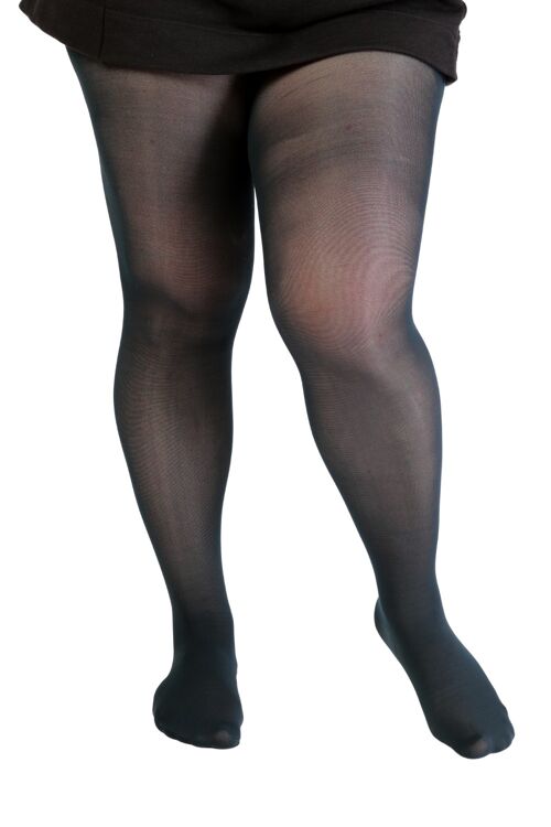 OPAQUE plus size green tights for women