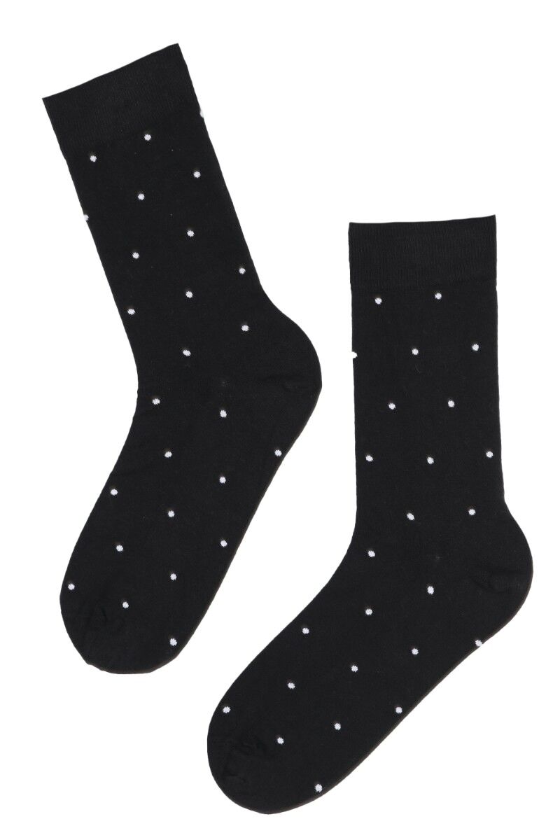 Chaussettes antibactériennes noires SILVER avec fil argenté