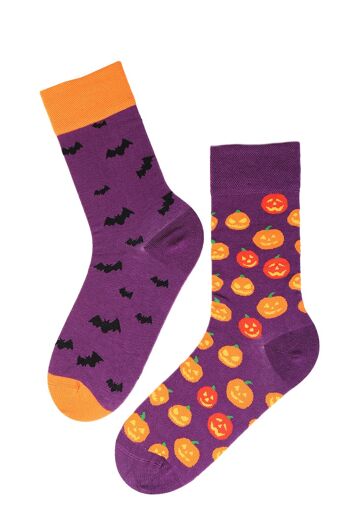 Coffret Halloween avec FLYING BAT 3 paires de chaussettes 9-11 4