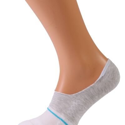 VALERI white no show socks for men 9-11