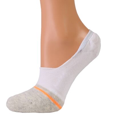 VIKI white no show socks for women 6-9