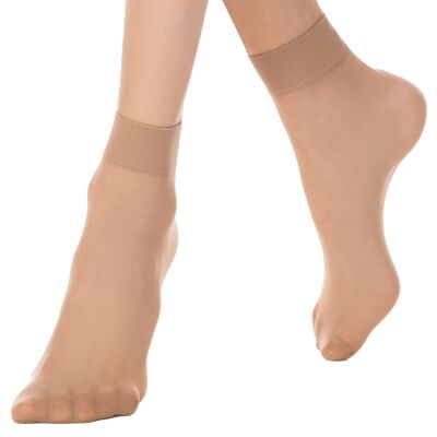 SMART TIGHTS beige 30 DEN calcetines rápidamente biodegradables 6-9