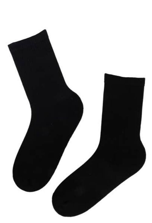 TENNIS black athletic socks
