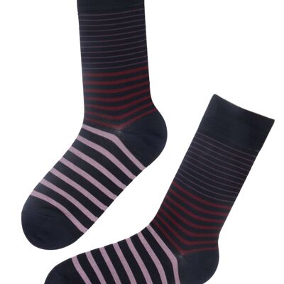 WILLIAM striped suit socks