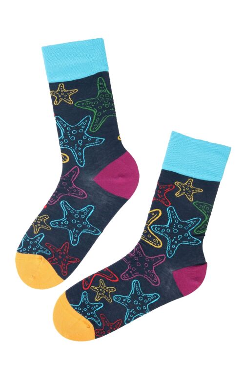 STARFISH sea themed cotton socks