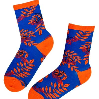 ROWAN patterned cotton socks