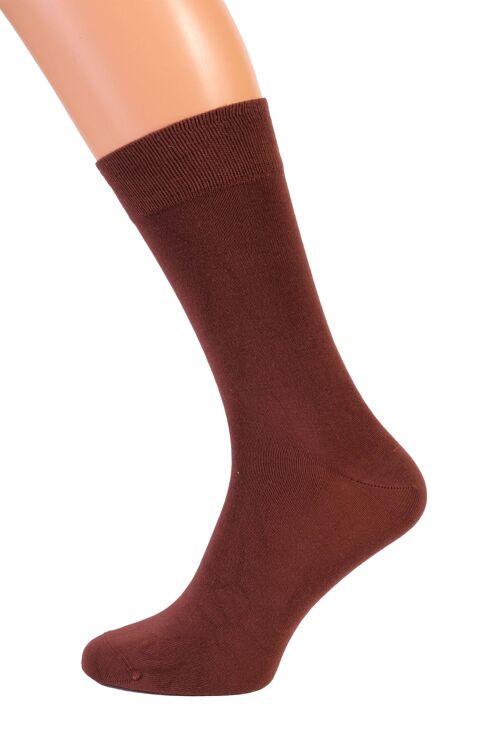 TAUNO brown men's socks 9-11