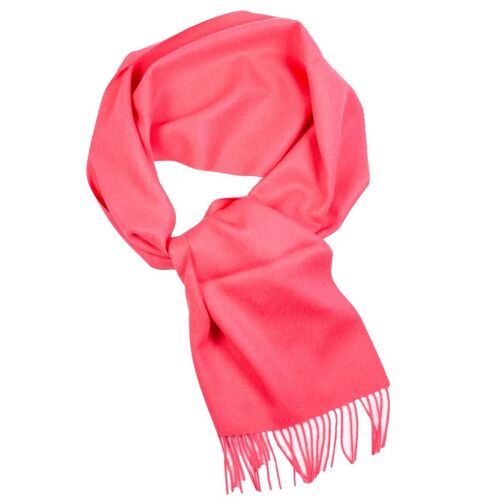 Reddish alpaca wool scarf