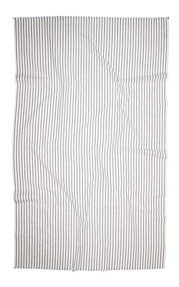 Serviette de Hammam Mono Stripe - Noir 2