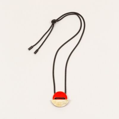 Pendentif Levant blond et orange