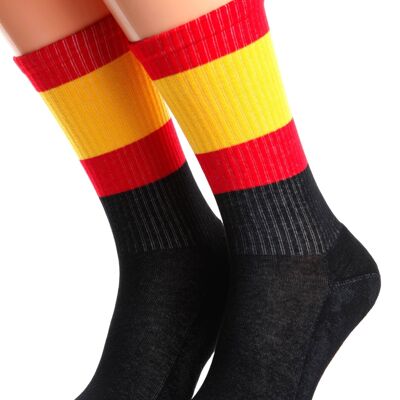 Socken mit SPANIEN-Flagge für Männer und Frauen