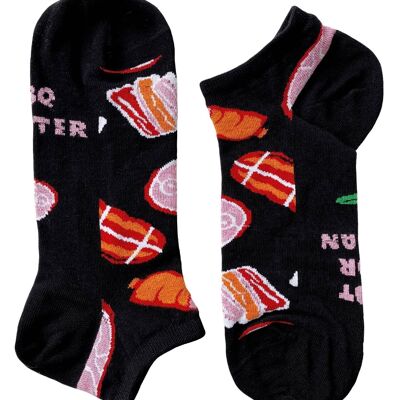 MEAT MARKET chaussettes basses noires