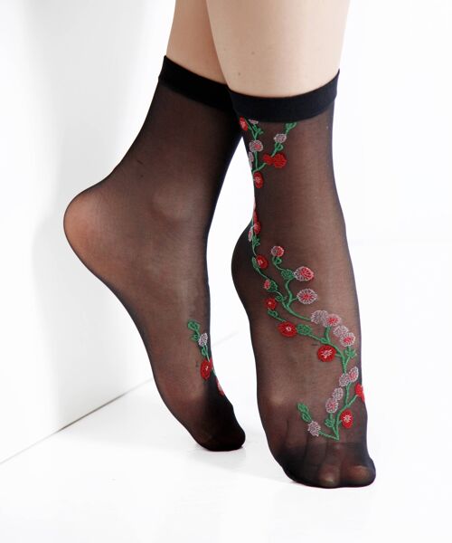 MARISSA sheer socks for women