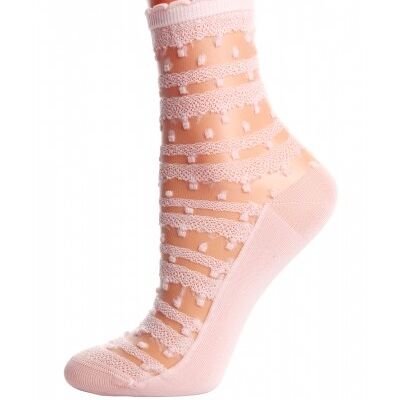 ANTONINA transparente Socken für Damen