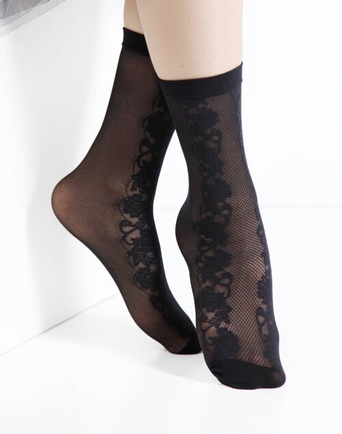 ROXANA sheer socks for women