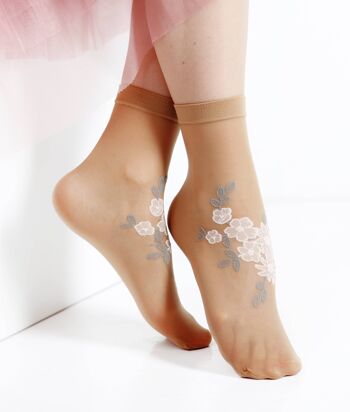 Chaussettes transparentes femme MATILDE 2