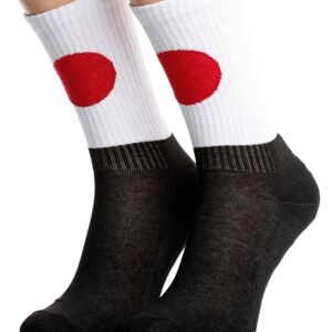 Chaussettes drapeau JAPON pour hommes et femmes