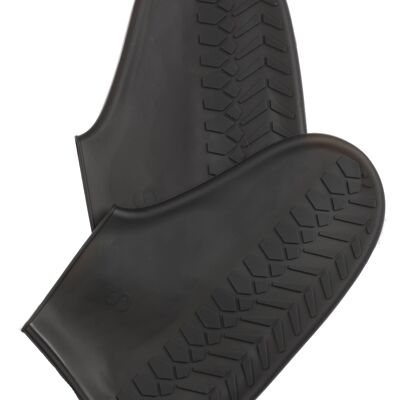 Cubrezapatos impermeable para exterior negro - ¡excelente para los días lluviosos!