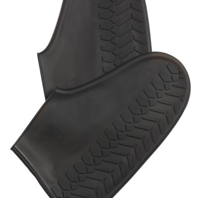 Cubrezapatos impermeable para exterior negro - ¡excelente para los días lluviosos!