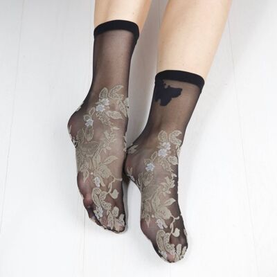 Chaussettes noires DANTE 20DEN