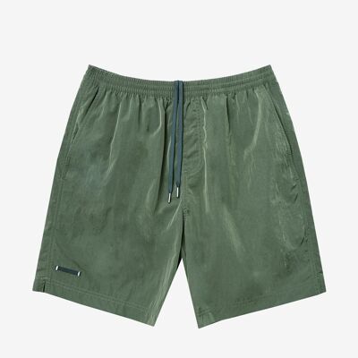 Military khaki - classic swim shorts