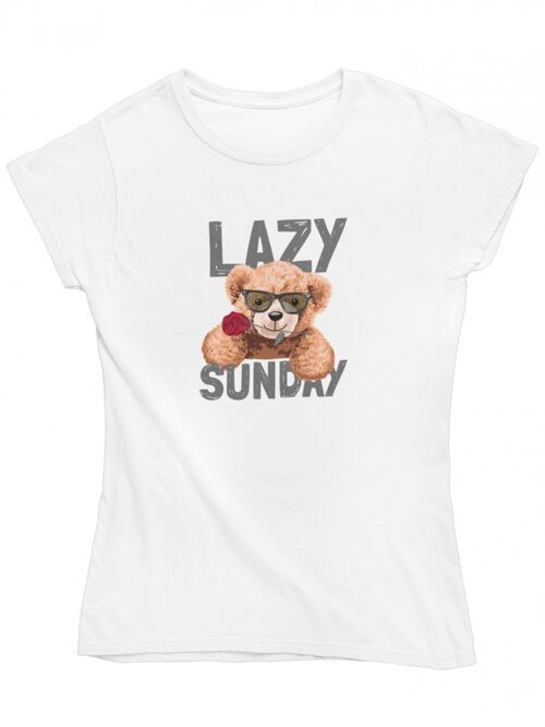 Damen T Shirt -Lazy sunday