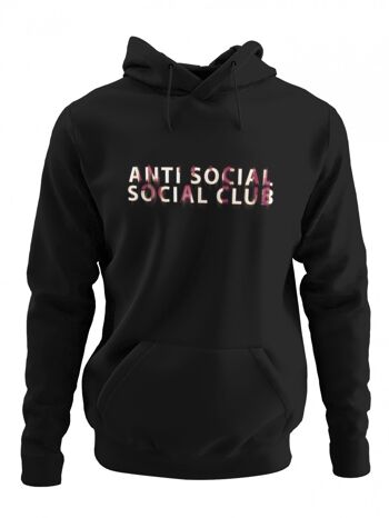 Sweat à capuche femme - Anti social social club 1