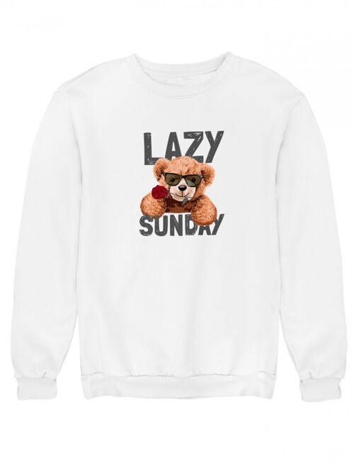 Damen Sweatshirt -Lazy sunday