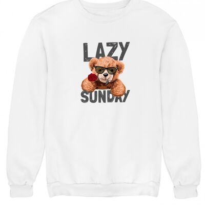 Damen Sweatshirt -Lazy sunday