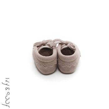 Chaussons bébé Dante | sable 3