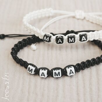 Bracelet Maman - Noir 1