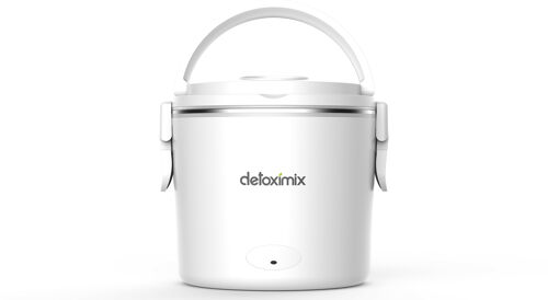 DETOXIMIX LUNCH BOX CHAUFFANTE WHITE - Cadeau idéal pour Noël