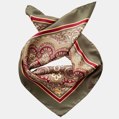 Frascati - Silk Neckerchief - Olive