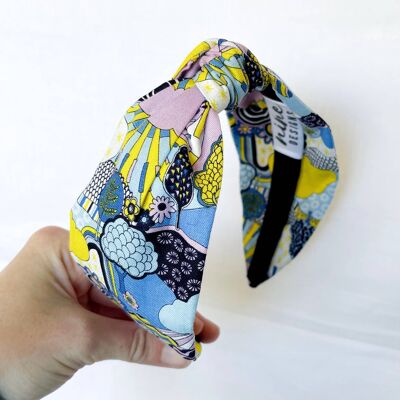 Knotenstirnband - Liberty London Sunny Afternoon Print