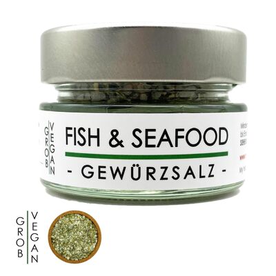 Sel d'assaisonnement pour poissons et fruits de mer 60g