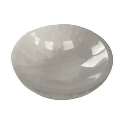 Selenite Round Bowl, 10x10x3cm